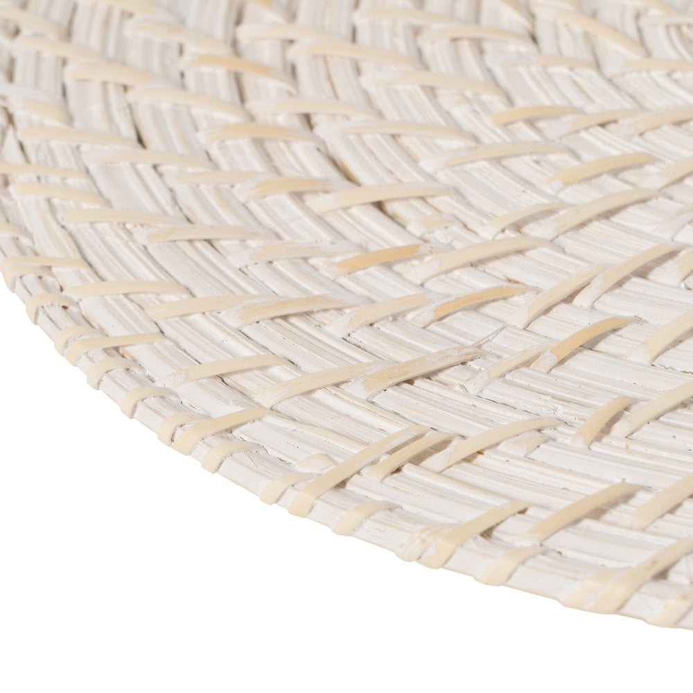 SALVAMANTEL BLANCO FIBRA NATURAL COCINA 40 X 30 CM
