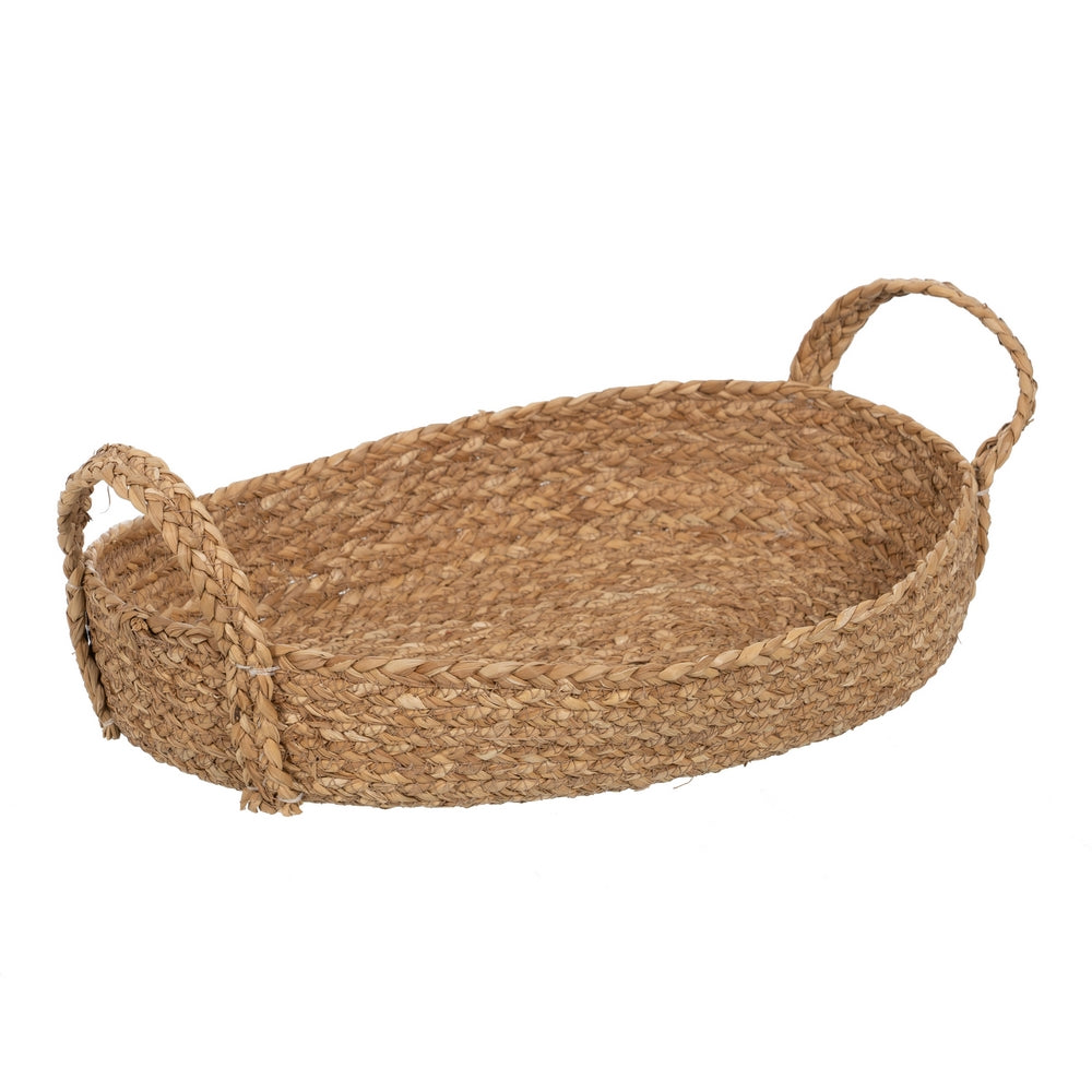 S/2 CESTA FIBRA NATURAL DECORACIÓN 48 X 32 X 18 CM