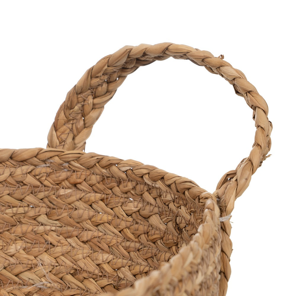 S/2 CESTA FIBRA NATURAL DECORACIÓN 48 X 32 X 18 CM