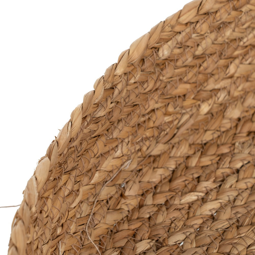 S/2 CESTA FIBRA NATURAL DECORACIÓN 48 X 32 X 18 CM