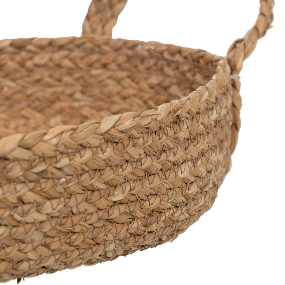 S/2 CESTA FIBRA NATURAL DECORACIÓN 48 X 32 X 18 CM