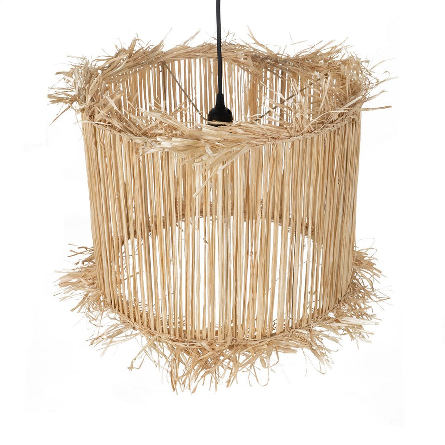 NATURAL FIBER CEILING LAMP LIGHTING 40 X 40 X 32 CM