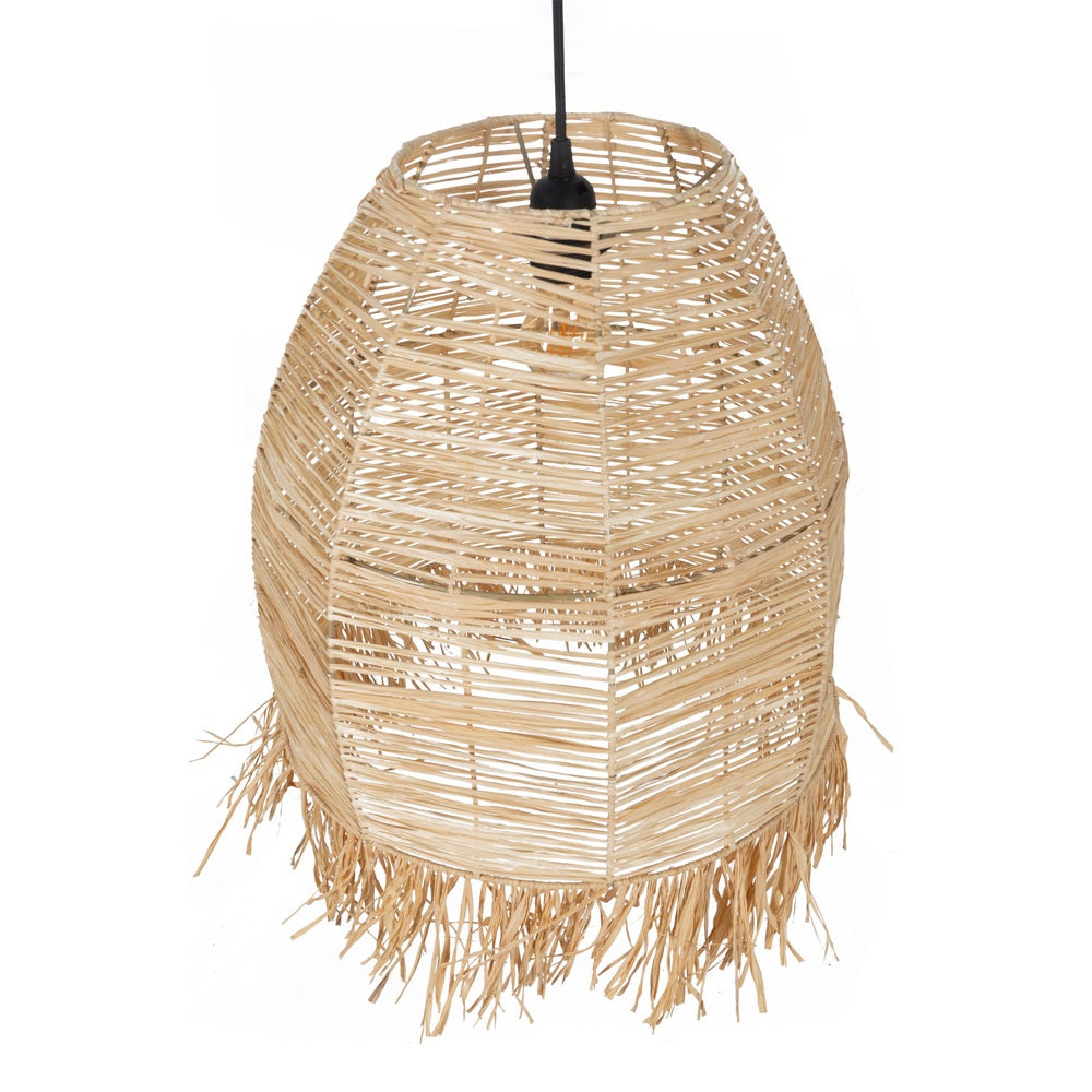 NATURAL FIBER CEILING LAMP LIGHTING 43 X 43 X 49 CM