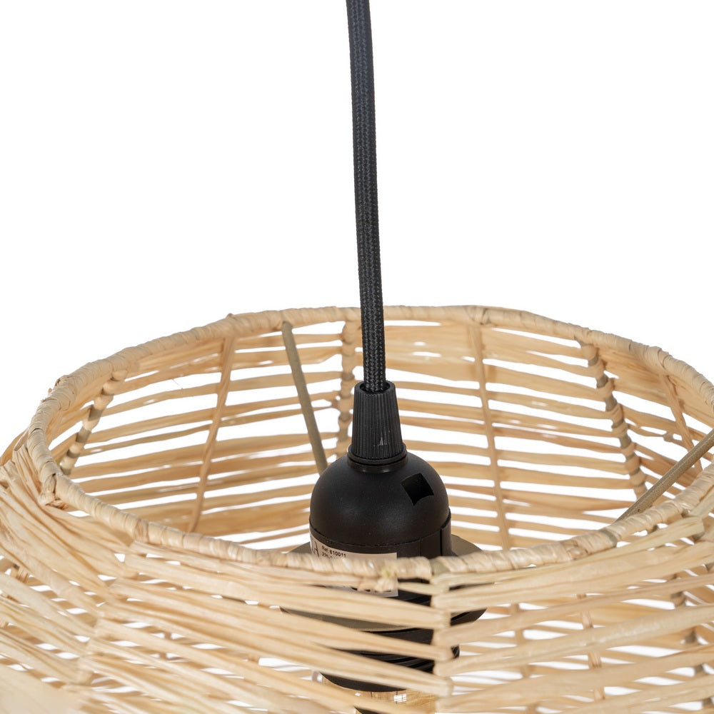 NATURAL FIBER CEILING LAMP LIGHTING 43 X 43 X 49 CM