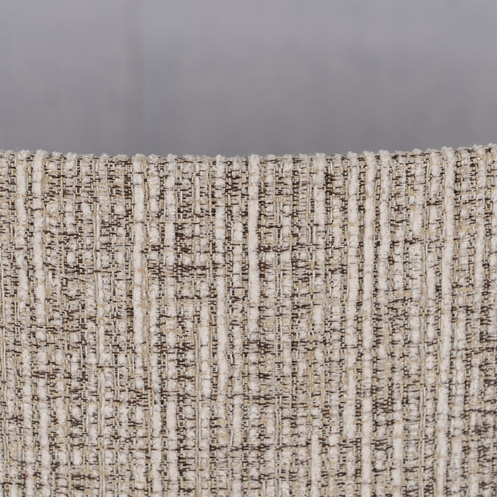BROWN FABRIC LAMP SHADE 30 X 30 X 22 CM