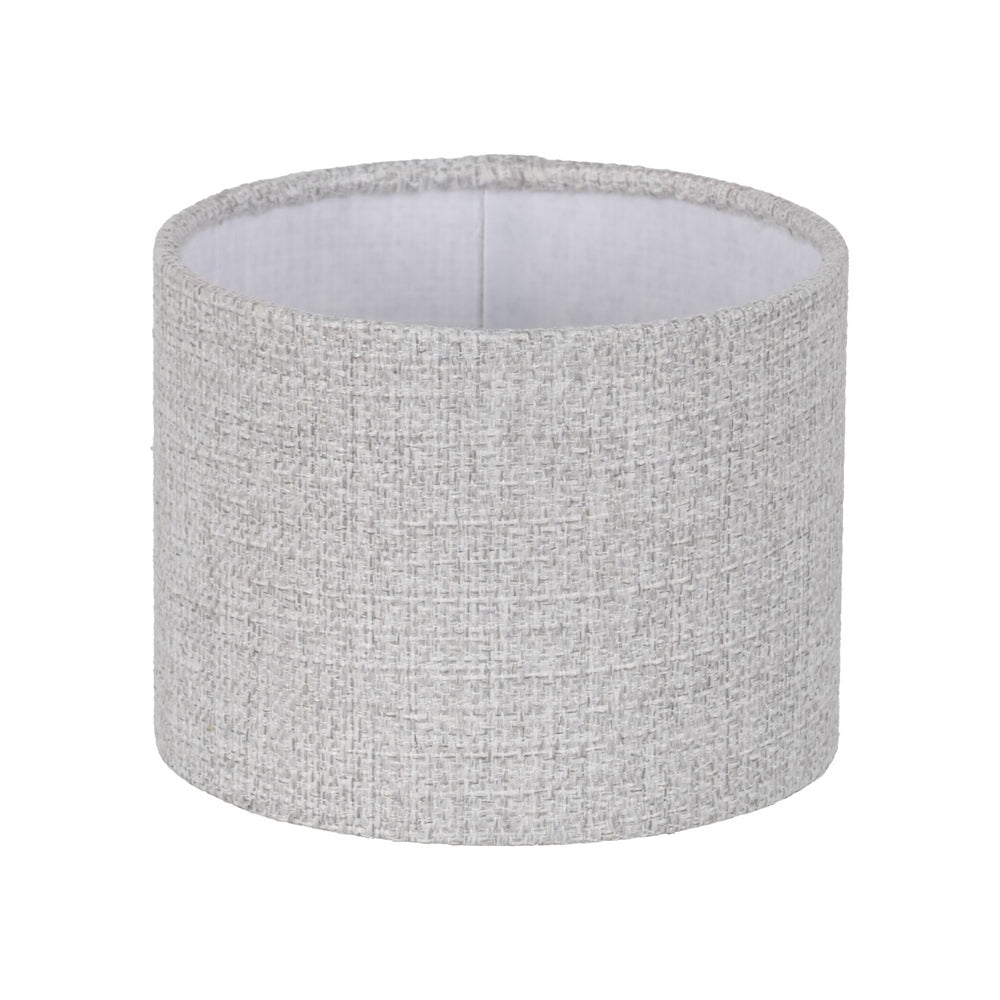 PANTALLA GRIS TEJIDO ILUMINACI�N 20 X 20 X 15 CM