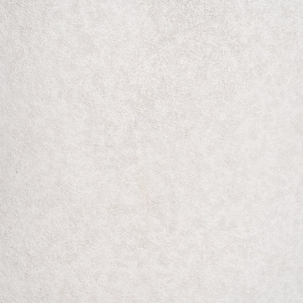 JARRÓN BLANCO ROTO CERÁMICA DECORACIÓN 24 X 24 X 70 CM