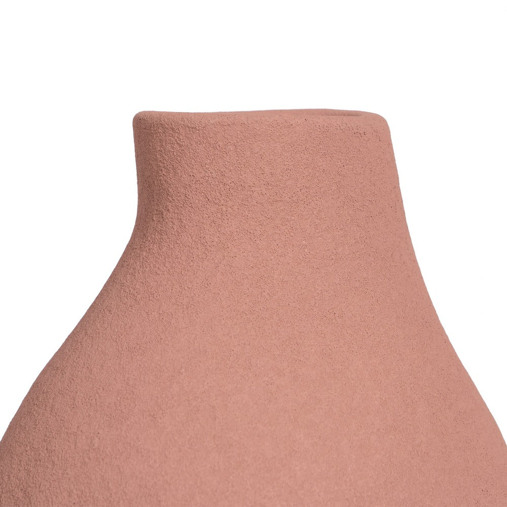 TERRACOTTA CERAMIC VASE DECORATION 22 X 22 X 60 CM