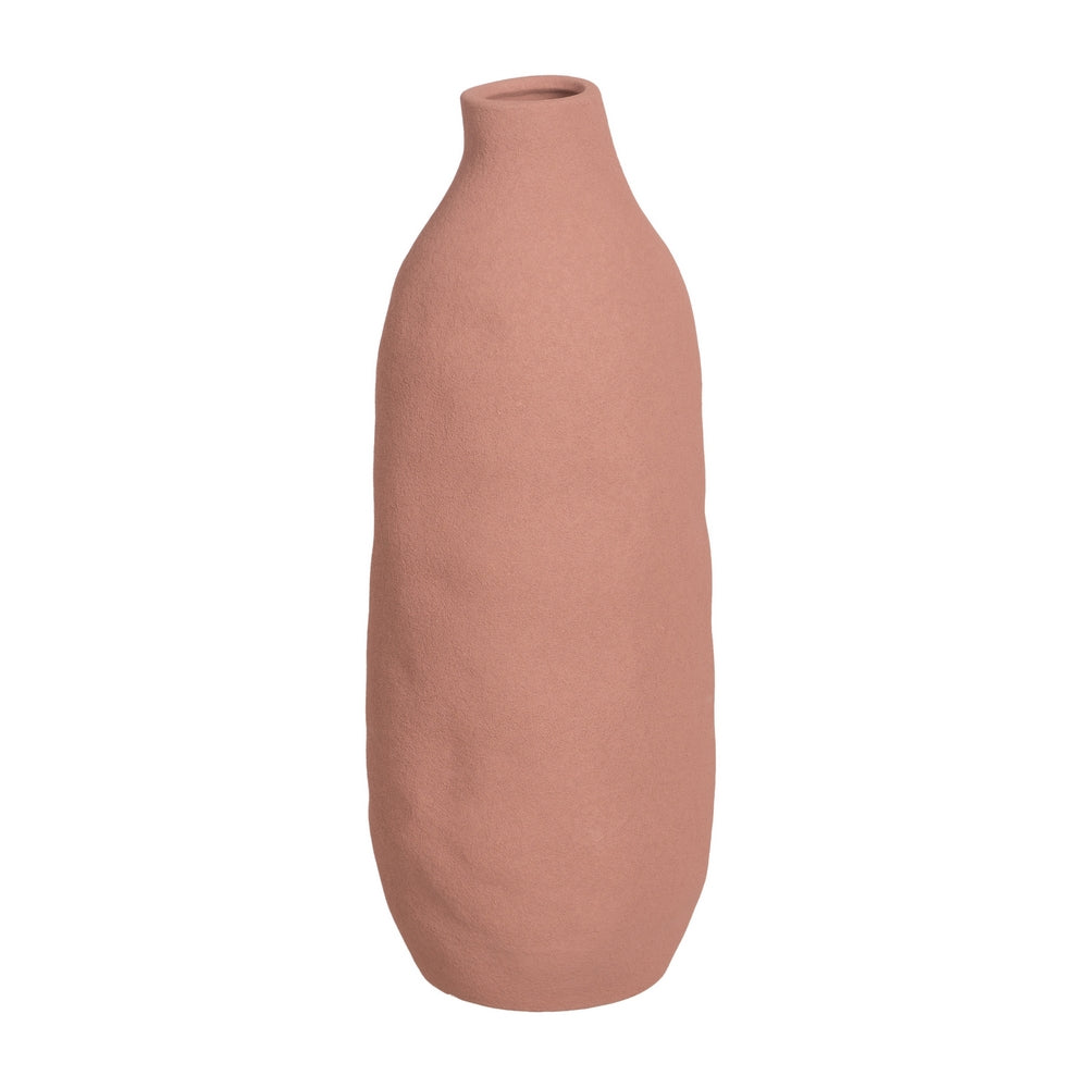 JARRÓN TERRACOTA CERÁMICA DECORACIÓN 22 X 22 X 60 CM