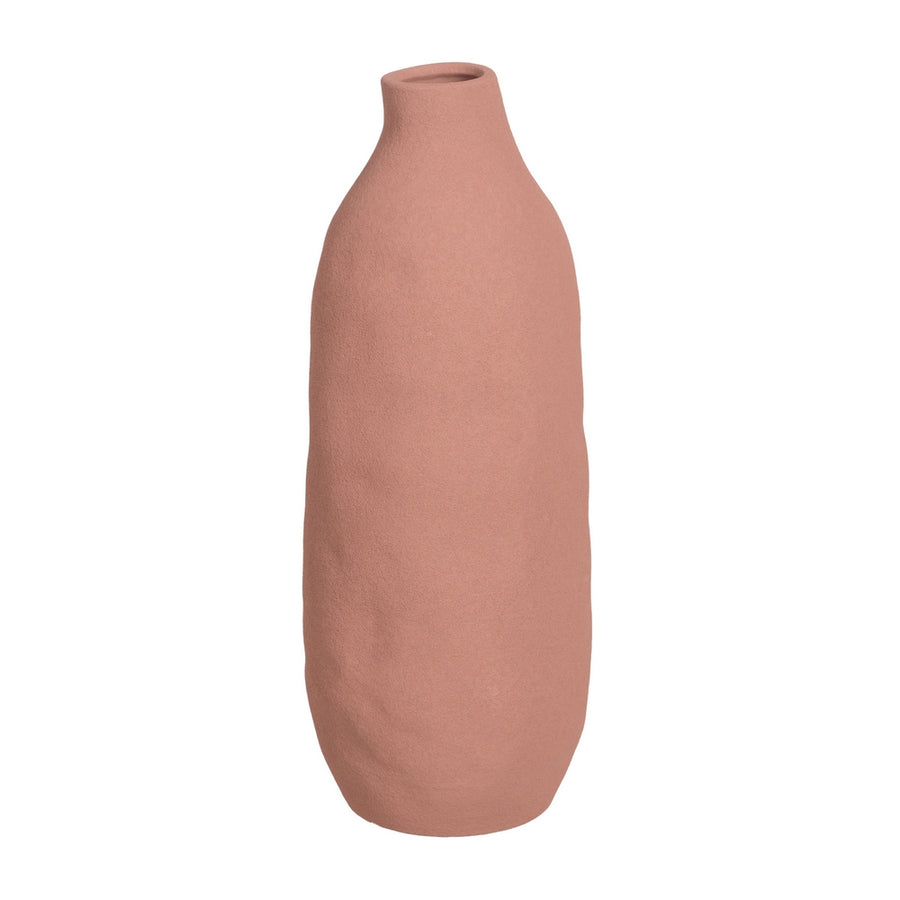JARRÓN TERRACOTA CERÁMICA DECORACIÓN 22 X 22 X 60 CM