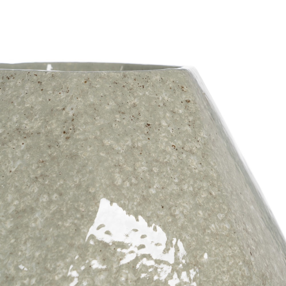 GREEN CERAMIC DECORATIVE VASE 28 X 28 X 58 CM