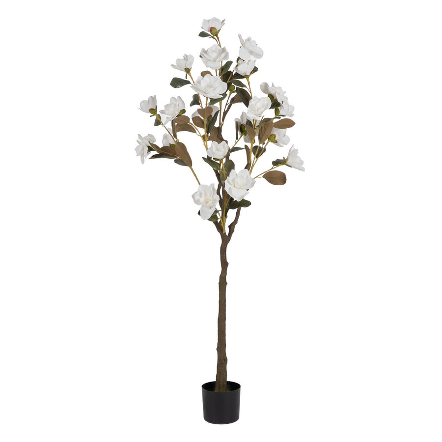 WHITE MAGNOLIA TREE PVC GARDEN 170 CM