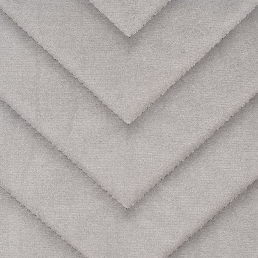 SILLA GRIS CLARO TERCIOPELO CONTRACT 45 X 51 X 88,50 CM