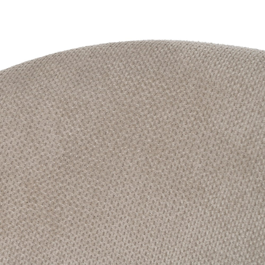 SILLA BEIGE TEJIDO-METAL 54 X 60 X 78 CM