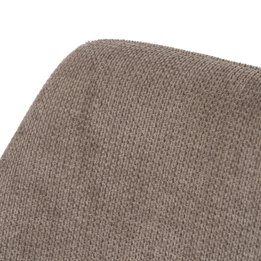 SILLA TAUPE GIRATORIA TEJIDO-METAL 59,50 X 62 X 83,50 CM