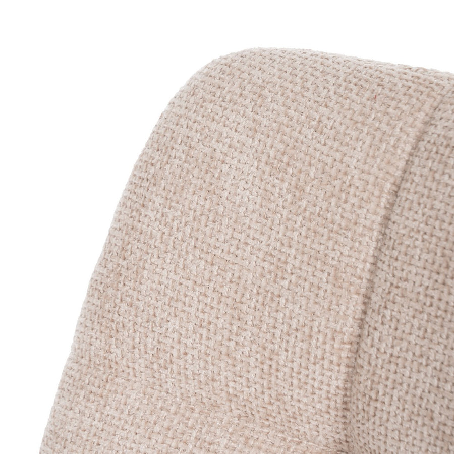 SILLA BEIGE TEJIDO-METAL CONTRACT 44 X 42 X 89 CM