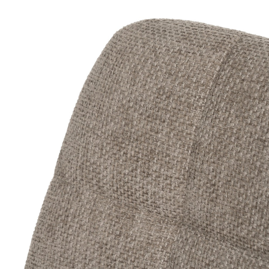 SILLA TAUPE TEJIDO-METAL CONTRACT 44 X 42 X 89 CM