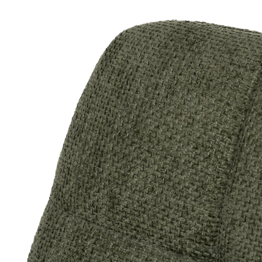 SILLA VERDE TEJIDO-METAL CONTRACT 44 X 42 X 89 CM