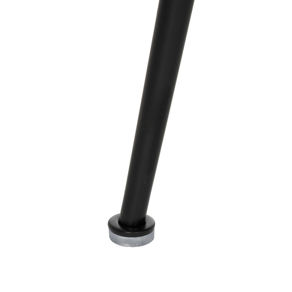 SILLA MARRÓN TEJIDO-METAL CONTRACT 49 X 60 X 81 CM