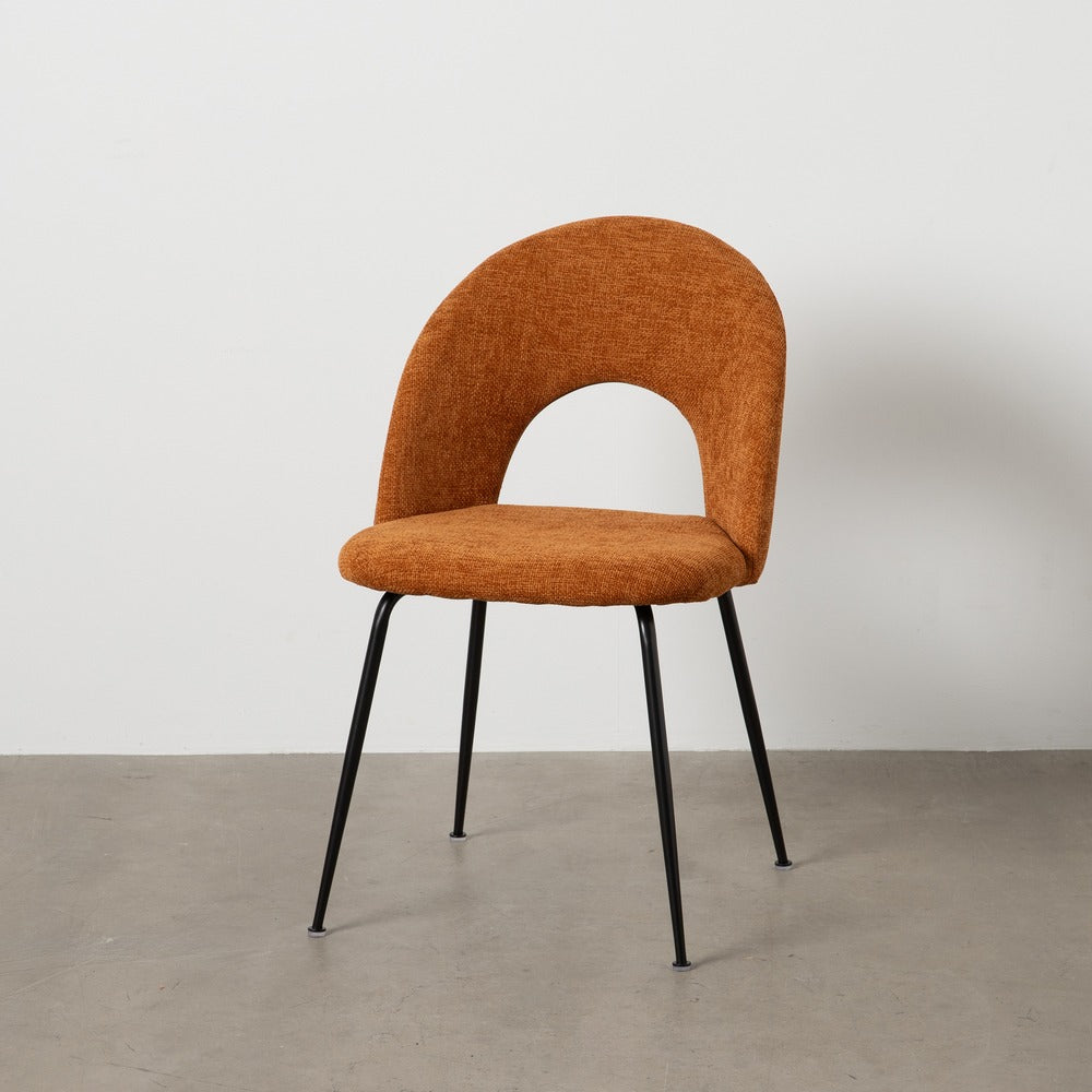 SILLA MARR�N TEJIDO-METAL CONTRACT 49 X 60 X 81 CM
