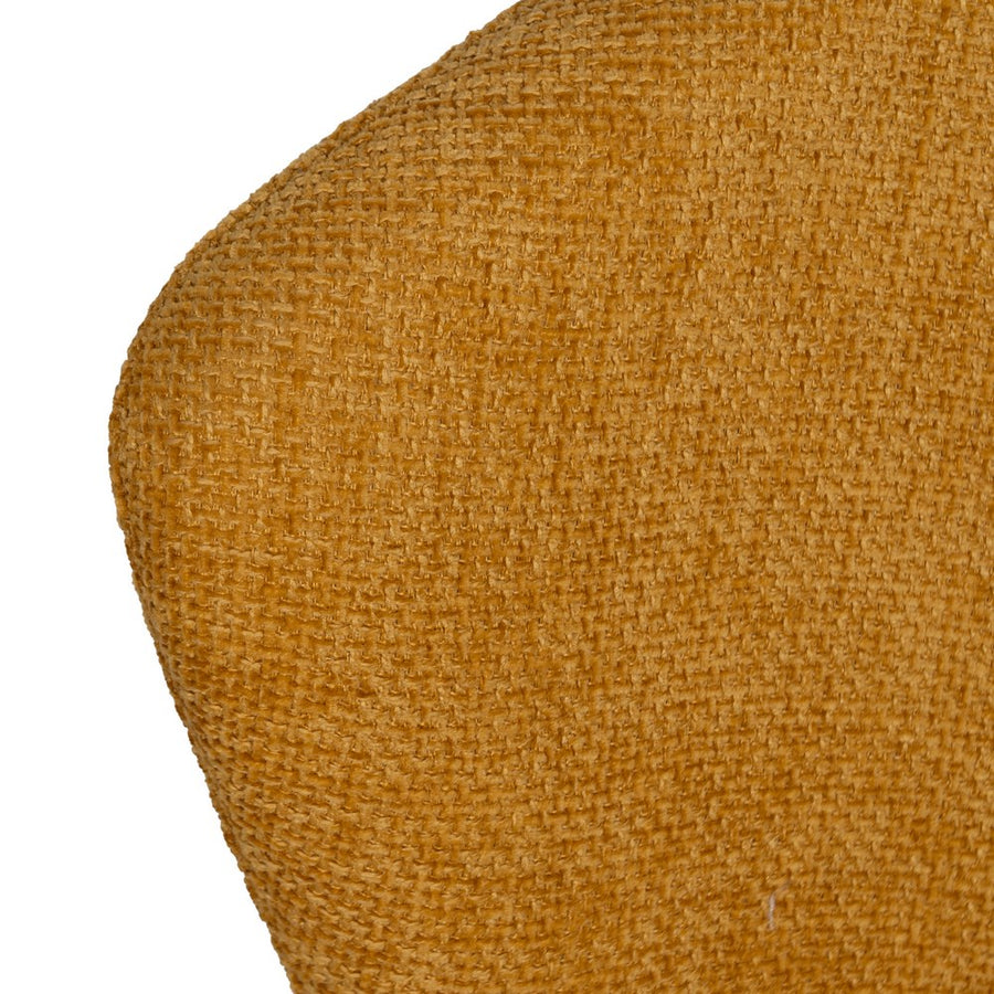 SILLA AMARILLO TEJIDO-METAL CONTRACT 52,50 X 55 X 80 CM