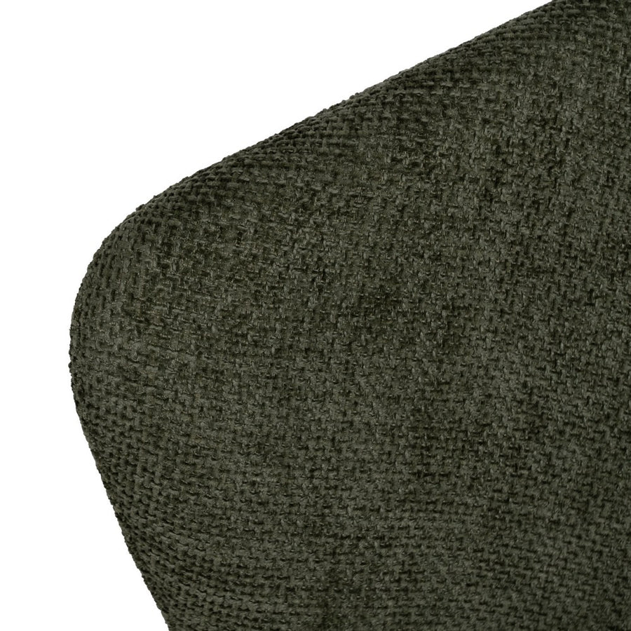 SILLA VERDE TEJIDO-METAL CONTRACT 52,50 X 55 X 80 CM