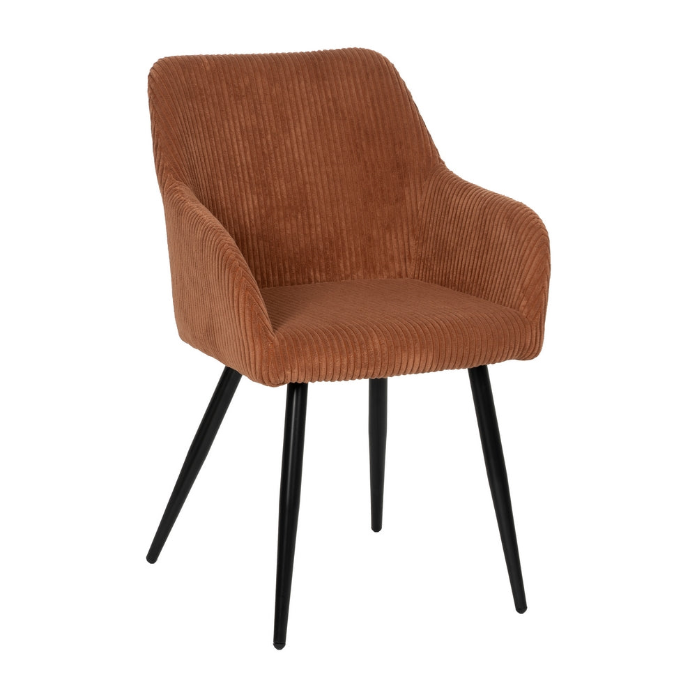 SILLA TERRACOTA TEJIDO-METAL CONTRACT 57 X 43 X 83 CM