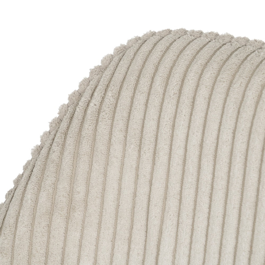 TABURETE BEIGE TEJIDO-METAL CONTRACT 54 X 41,50 X 109 CM