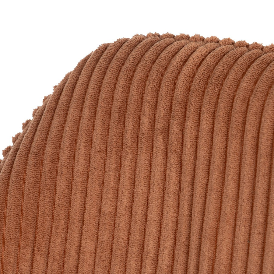 TABURETE TERRACOTA TEJIDO-METAL CONTRACT 54 X 41,50 X 109 CM