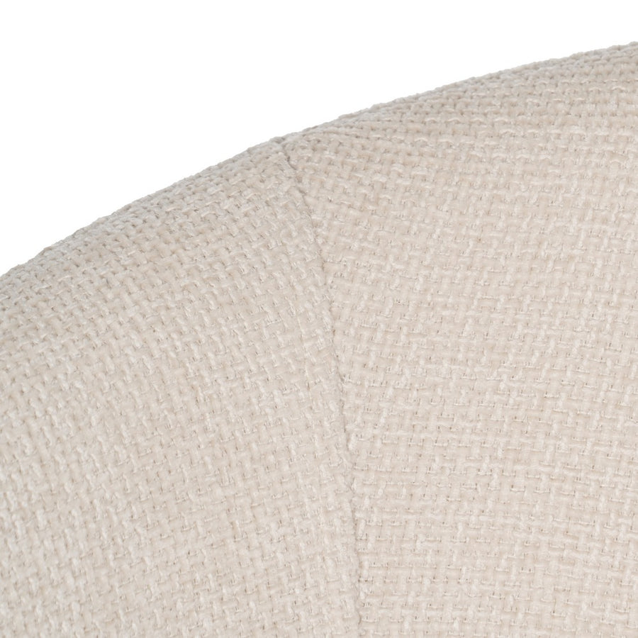 SILLA BLANCO TEJIDO-METAL CONTRACT 60 X 57 X 79 CM