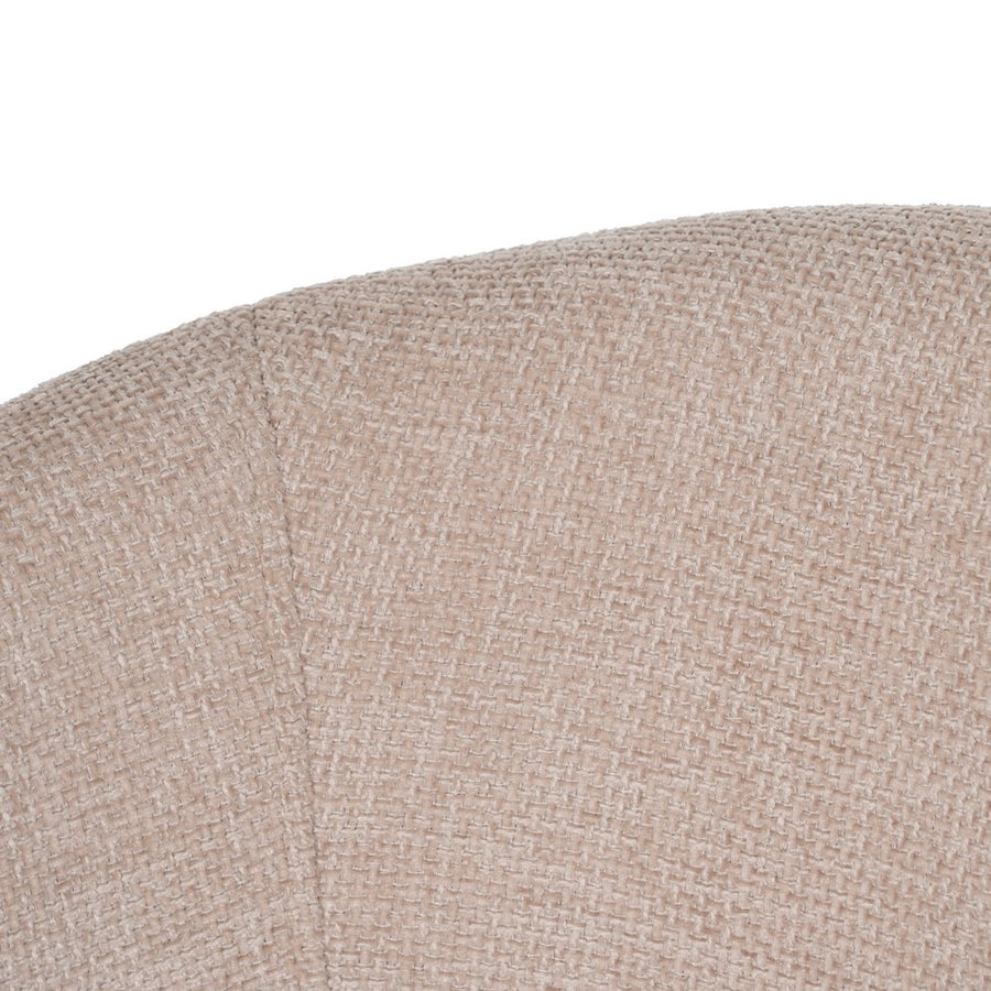 SILLA BEIGE TEJIDO-METAL CONTRACT 60 X 57 X 79 CM