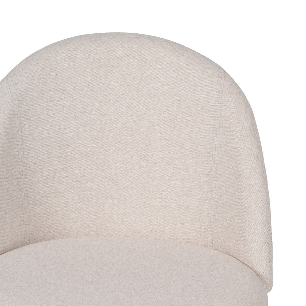 SILLA CREMA TEJIDO-METAL CONTRACT 51 X 52 X 79,50 CM