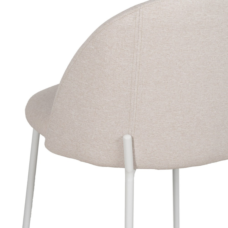 SILLA CREMA TEJIDO-METAL CONTRACT 51 X 52 X 79,50 CM