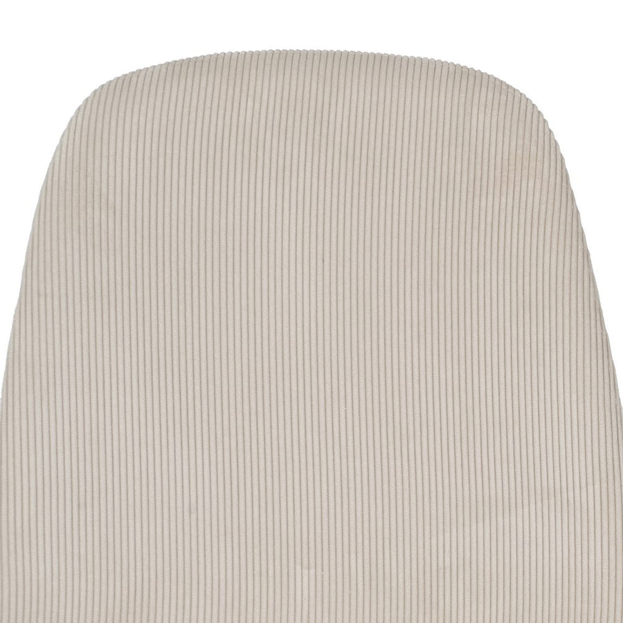 SILLA PANA CREMA TEJIDO-METAL SALÓN 44 X 47 X 88 CM
