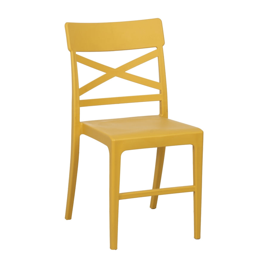 SILLA APILABLE POLIPROPILENO CONTRACT 44 X 51 X 84 CM