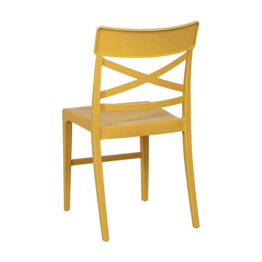 SILLA APILABLE POLIPROPILENO CONTRACT 44 X 51 X 84 CM