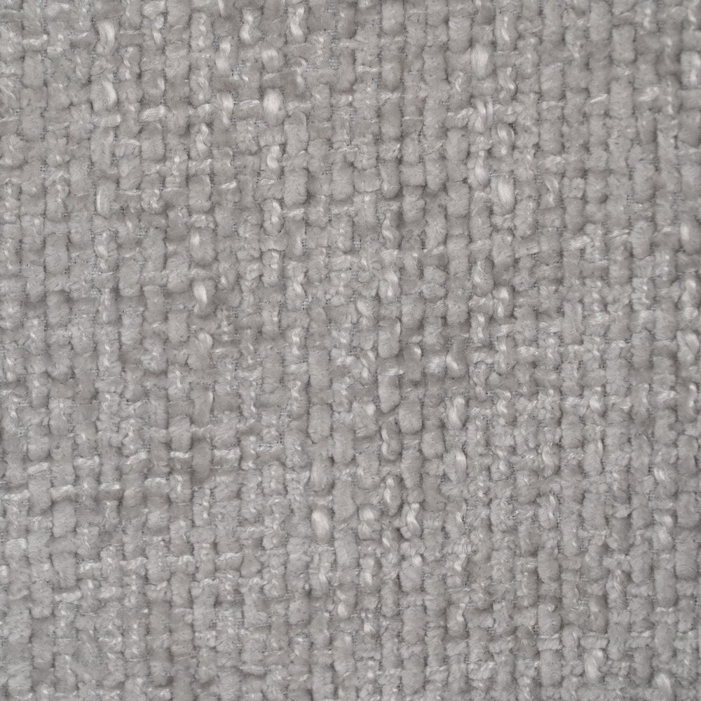 GREY FABRIC-METAL DINING CHAIR 53 X 53 X 77 CM