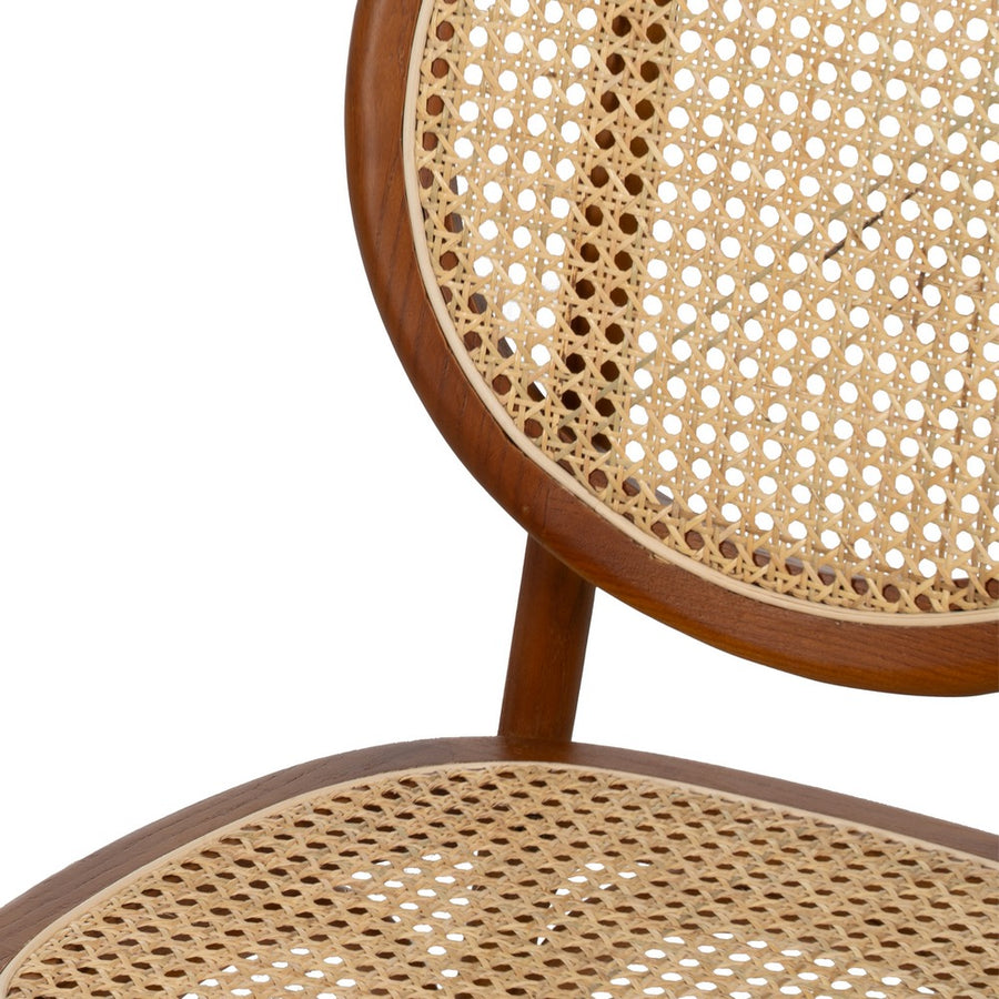 SILLA MIEL MADERA DE OLMO CONTRACT 44,50 X 41,50 X 89 CM