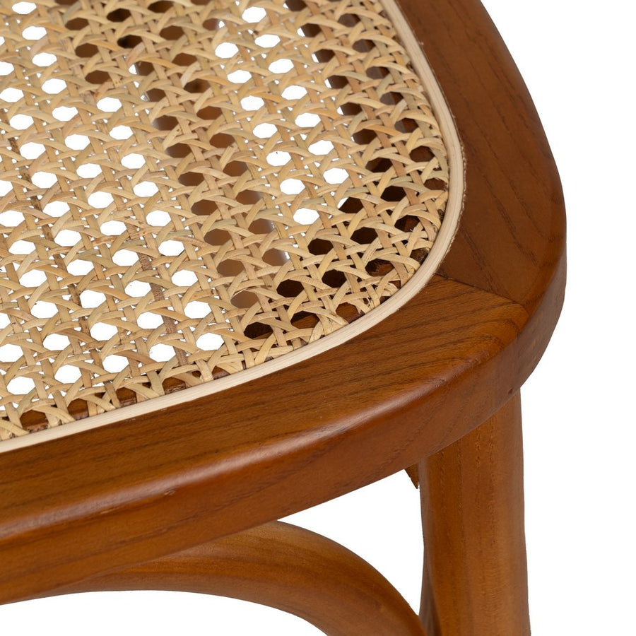 SILLA MIEL MADERA DE OLMO CONTRACT 44,50 X 41,50 X 89 CM