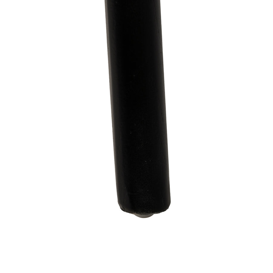 SILLA NEGRO MADERA DE OLMO CONTRACT 44,50 X 41,50 X 89 CM