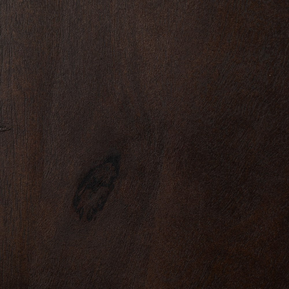 MESA CENTRO MARRÓN MADERA DE MANGO SALÓN 75 X 75 X 40 CM