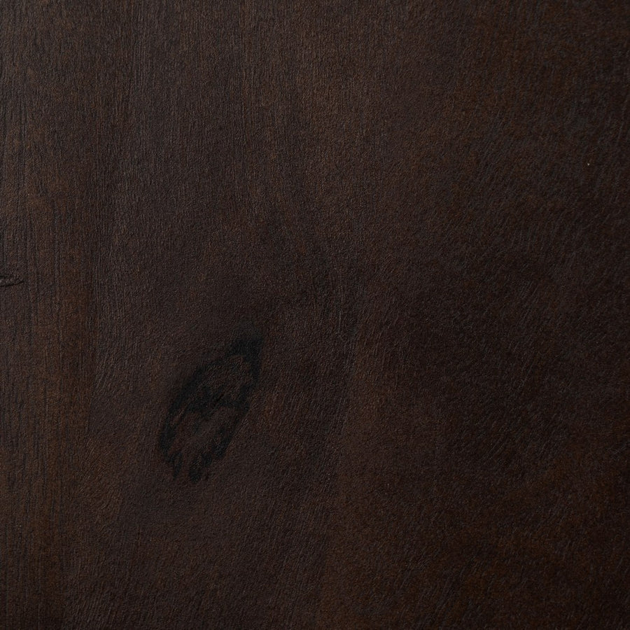 MESA CENTRO MARRÓN MADERA DE MANGO SALÓN 75 X 75 X 40 CM