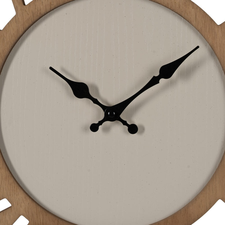 RELOJ PARED NATURAL DM-METAL 57,50 X 4 X 57,50 CM