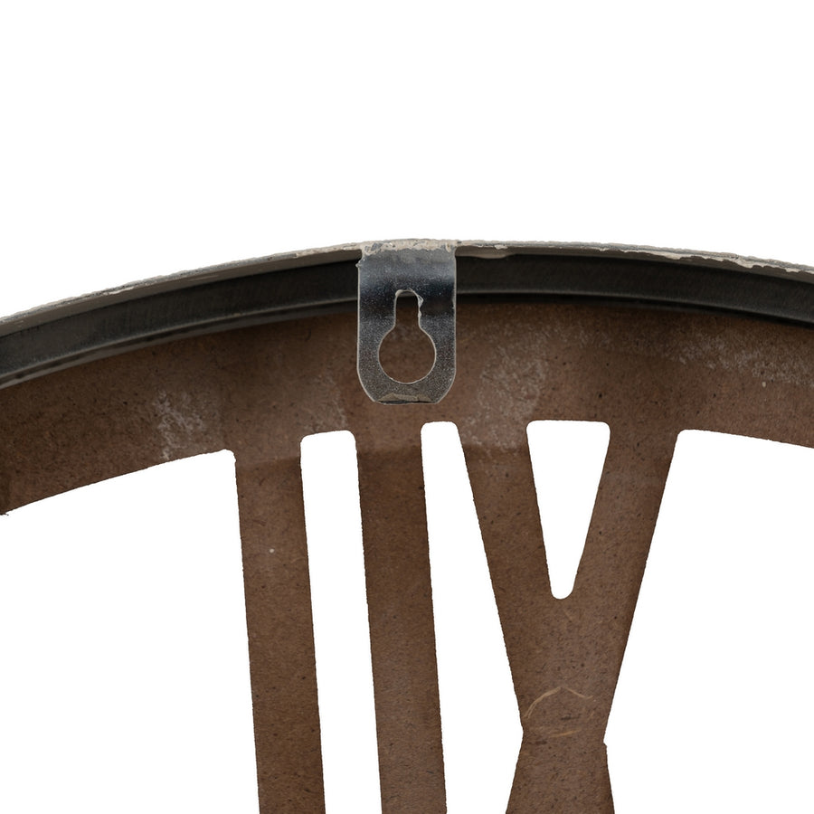 RELOJ PARED NATURAL DM-METAL 57,50 X 4 X 57,50 CM