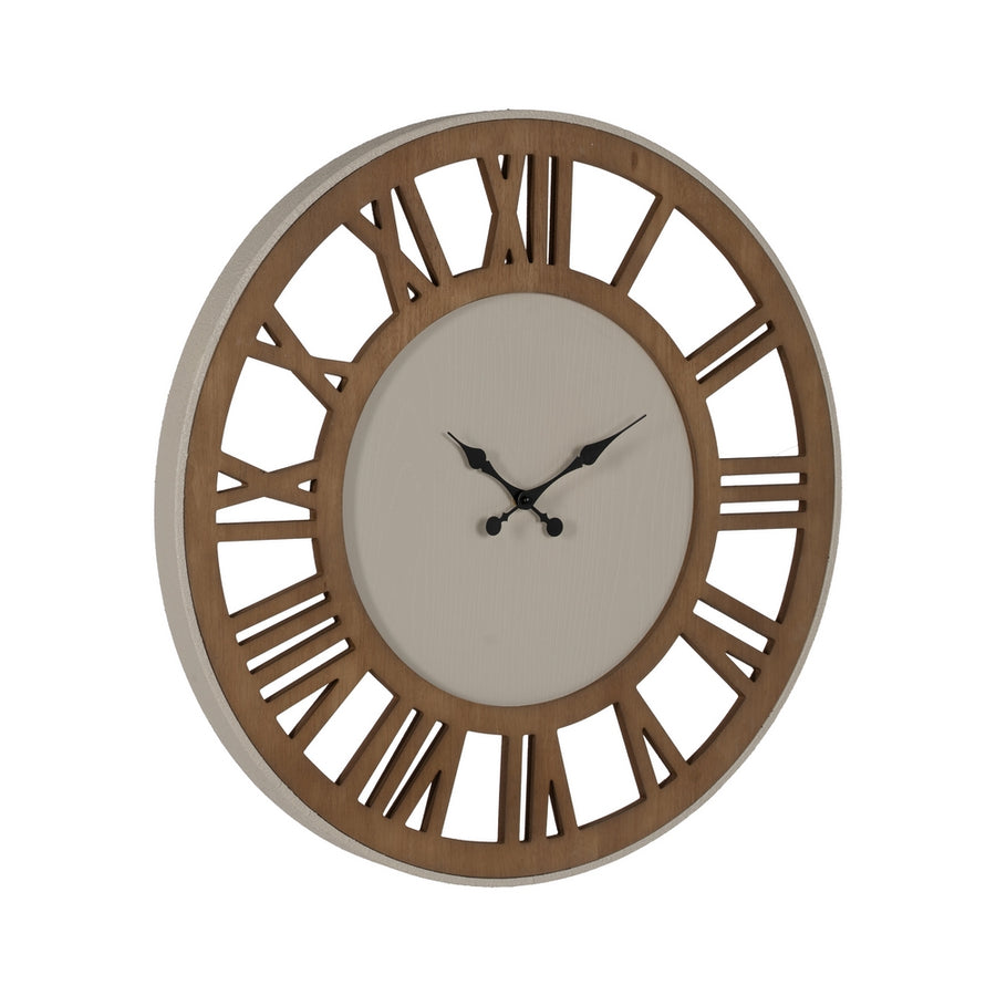 RELOJ PARED NATURAL DM-METAL 68,50 X 4 X 68,50 CM