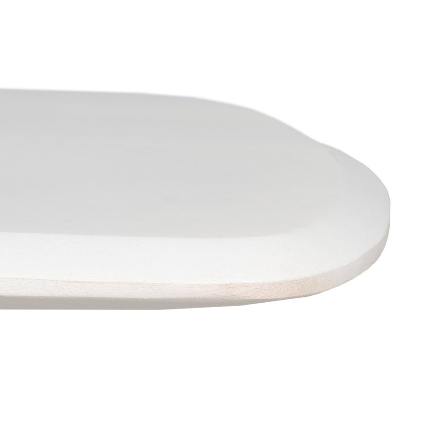 CONSOLA BLANCO ROZADO MADERA DE ACACIA 130 X 46 X 76 CM