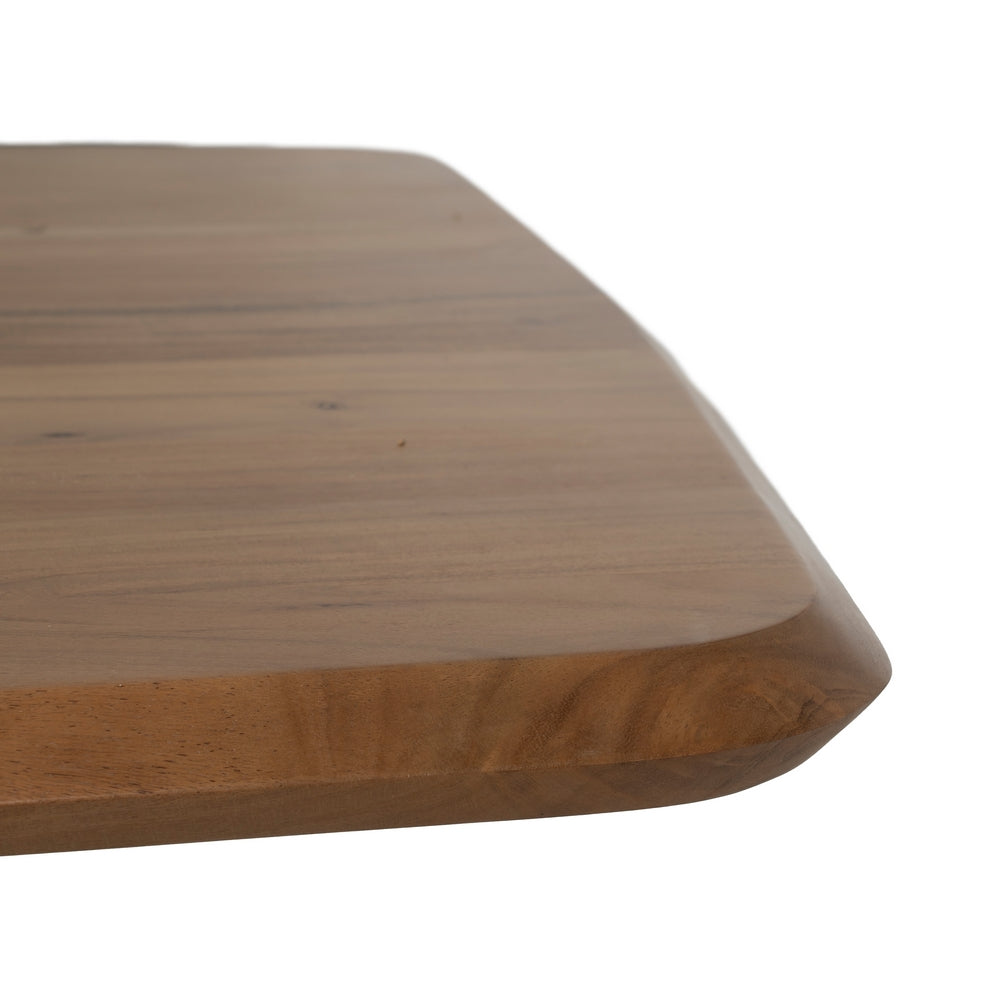 WOOD-METAL DINING TABLE LIVING ROOM 170 X 90 X 77 CM