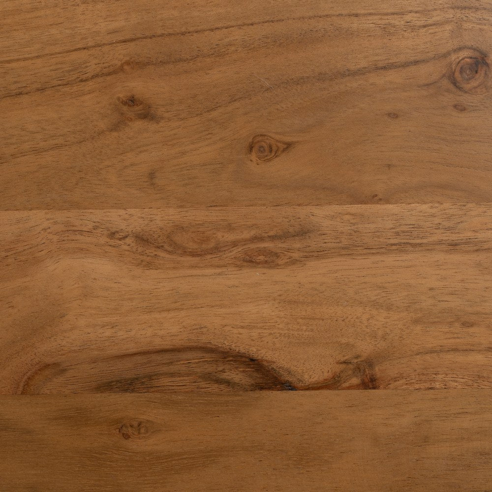 MESA COMEDOR MADERA-METAL SALÓN 200 X 100 X 77 CM
