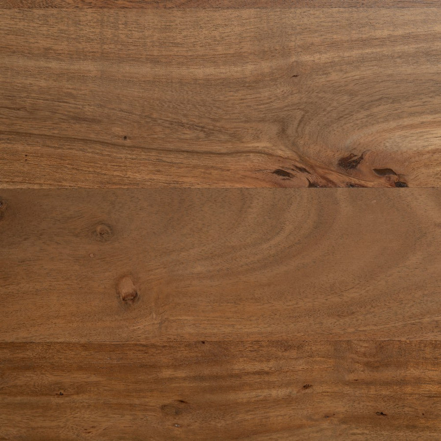 WOOD-METAL DINING TABLE LIVING ROOM 260 X 100 X 77 CM