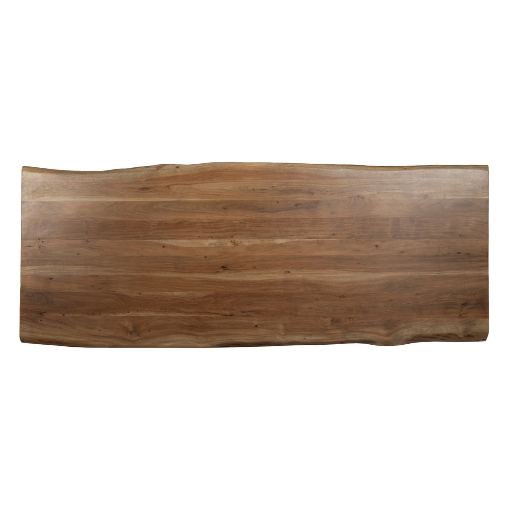 MESA COMEDOR MADERA-METAL SALÓN 260 X 100 X 77 CM